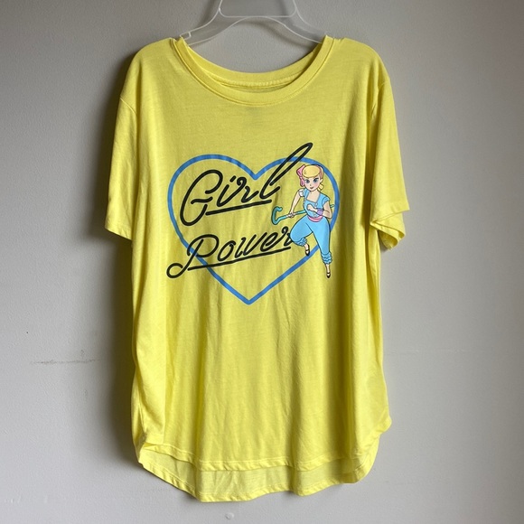 Disney Tops - Disney Toy Story 4 yellow girl power t shirt XXL